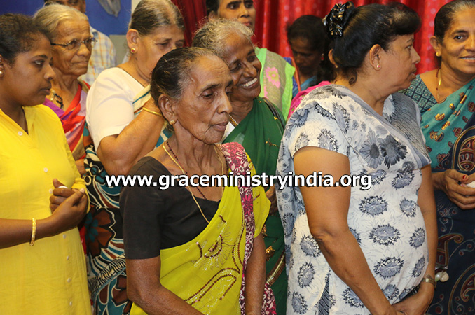 Grace Ministry organized charity program Spandana here on Sep 29 to help the poor and needy old widow's in Mangalore by providing financial help, material needs and support to the old widow. 